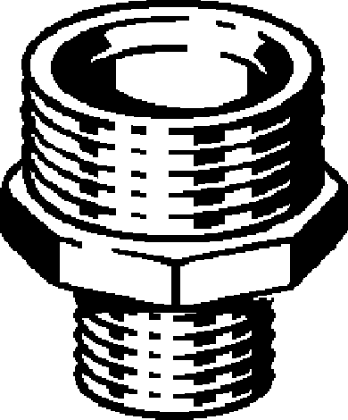 448 233 Модель 3246 Трубопроводные системы  Бронзовые резьбовые фитинги  Хромированные фитинги  Ниппели, переходы Santreyd  - Вид №1