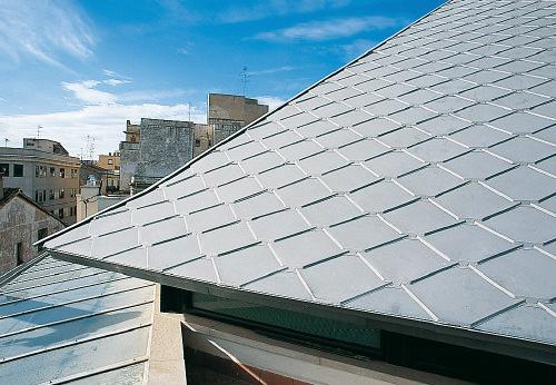 VMZINC Кровля из титан-цинка с черепицей sun-id-1477163 - Вид №1