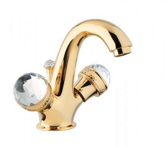 Смеситель MIGLIORE Axo Swarovski ML.AXO-634F.СR для раковины - хром ML.AXO-634F.CR - Вид №2