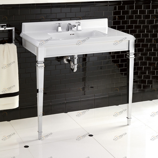 Консоль со столешницей и металлическими ножками DEPREMIEREBI(1-3)FGCR  Devon Devon PREMIERE CONSOLE Devon&Devon DEPREMIEREBI13FGCR