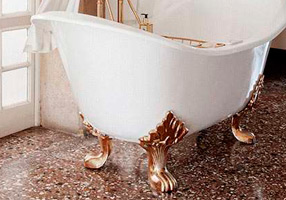 Gentry Home Bexley Cast iron bathtubs with feet Тюльпан инкалюкс GH103087  - Вид №1