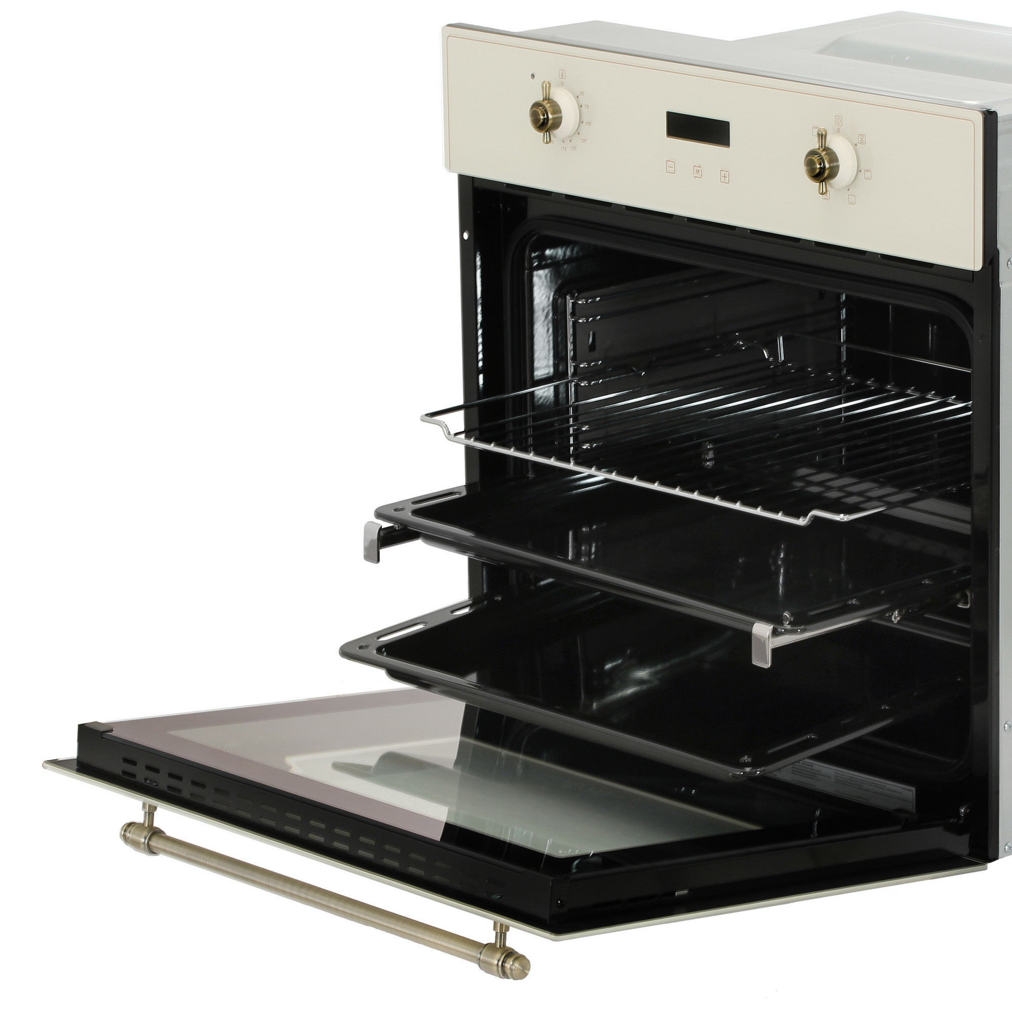 9079290 Электрический духовой шкаф HIBERG VM 6260 RY бежевый STDN-0139541 - Вид №6