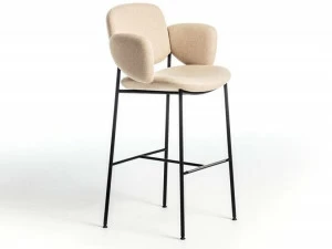 arrmet Табурет высокий тканевый с подлокотниками Macka