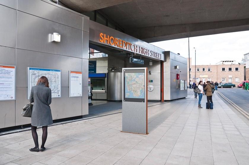 City Design Самонесущий двухсторонний стальной тотем sun-id-1505921 - Вид №4