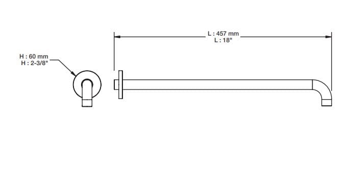 Термостатический набор для душа с душем BARIL PRO-3001-71 ARCH-00010278 - Вид №3