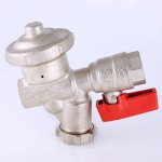 VT.300.N.04 Кран шаровой со встроенным фильтром и редуктором давления (КФРД) универсальный Valtec 1/2"  - Вид №4