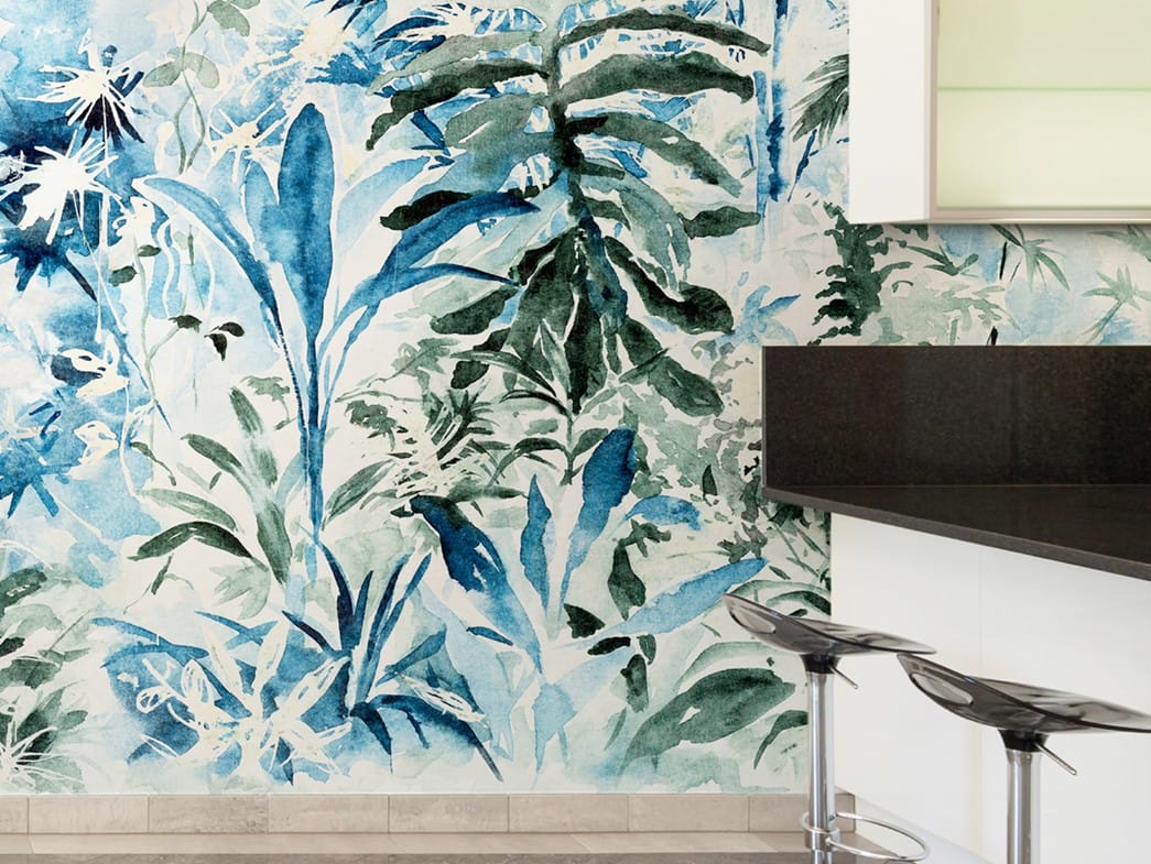 Тропические обои ПВХ бесплатно, экологически чистые, моющиеся WallPepper окружающая среда ARCH-00127415