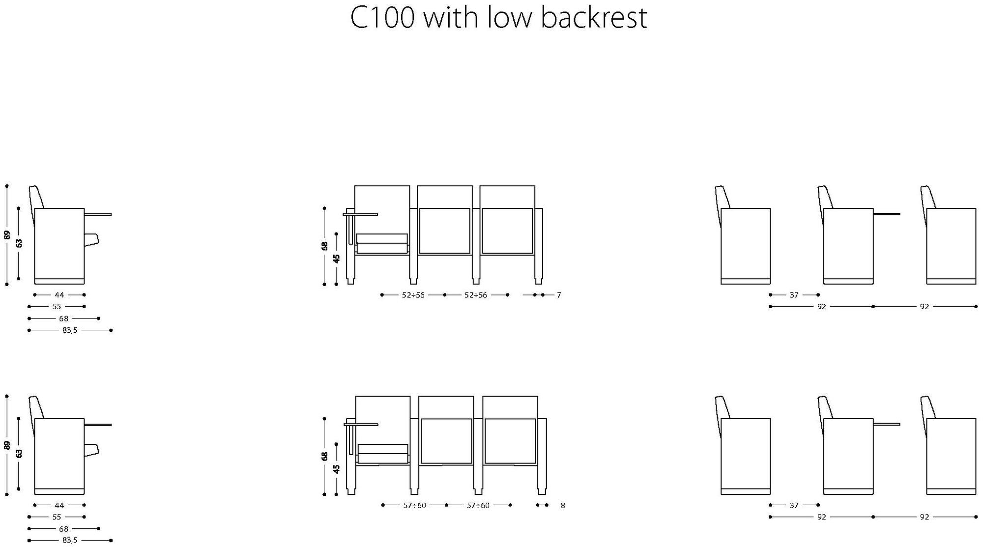 LAMM Сиденье для аудитории с клапаном sun-id-1352517 - Вид №30