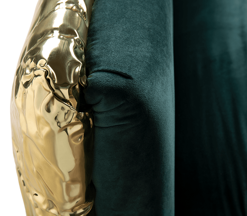 0-100 Несовершенное зеленое кресло Boca Do Lobo  - Вид №14