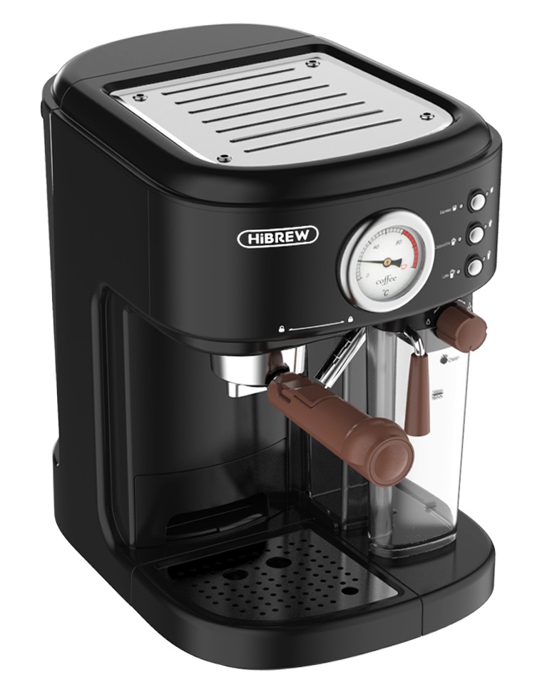 9156890 Кофеварка рожковая Hibrew H8A черный STDN-0105189