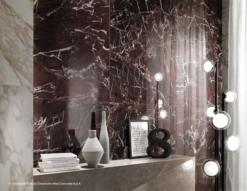 Atlas Concorde Белая плитка для стен с эффектом мрамора Marvel edge sun-id-1389286 - Вид №39