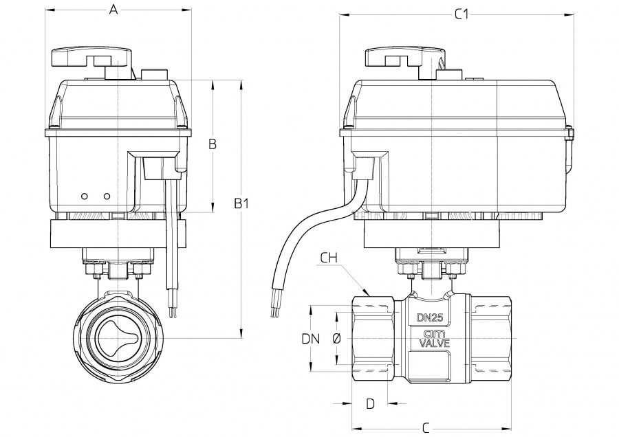 CIMBERIO CIM 690 1 Автоматический запорно-регулирующий клапан CIM 690  - Вид №1