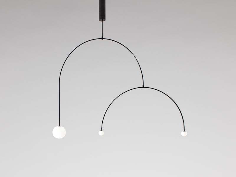 Латунь ручной работы светодиодный подвесной светильник Michael Anastassiades Mobile Chandeliers ARCH-00126169