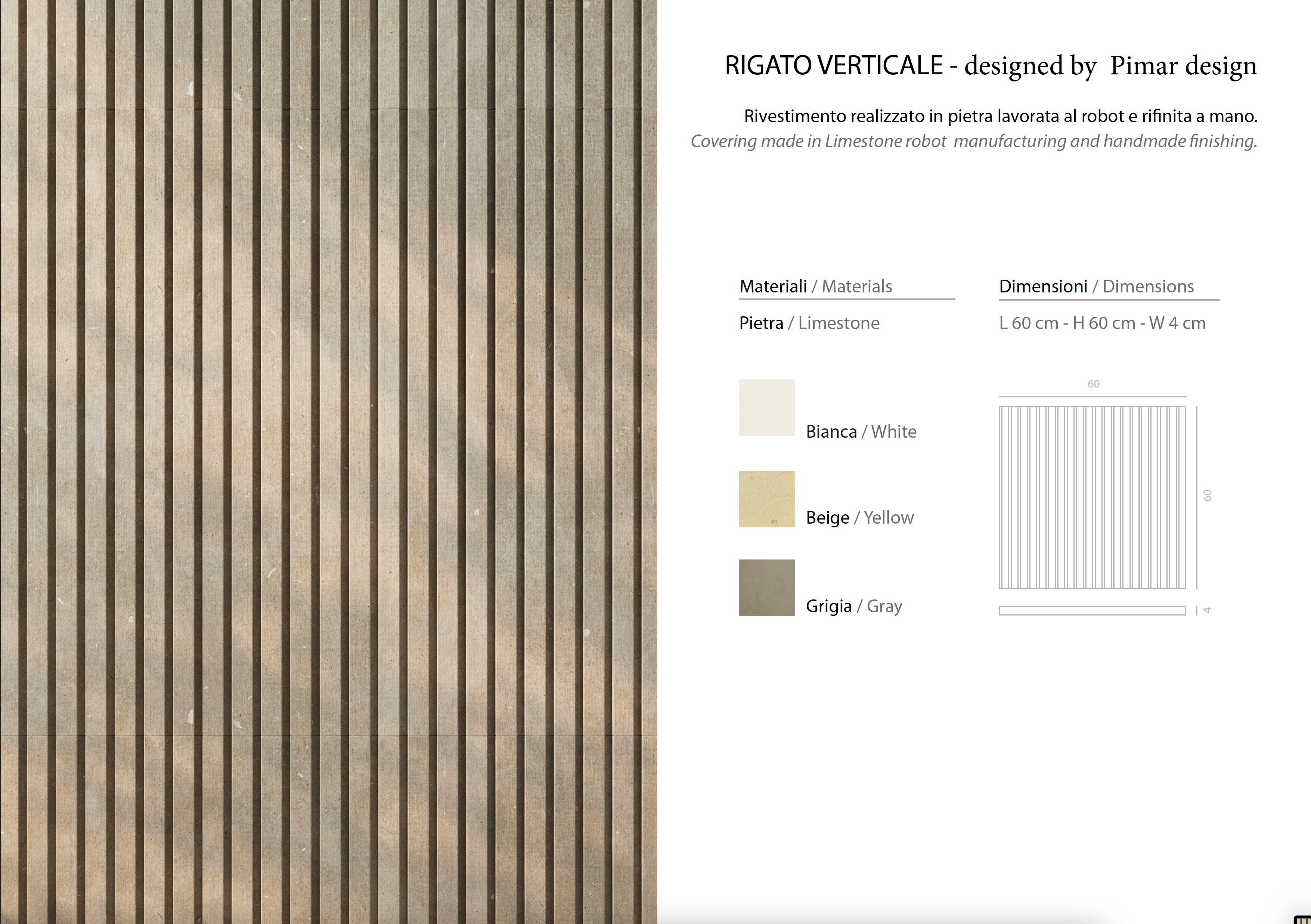 Внутренняя каменная облицовка PIMAR RIGATO ARCH-00011978