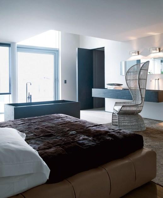 B&B Italia Двуспальная кровать-контейнер из ткани Tufty time sun-id-1414712 - Вид №7