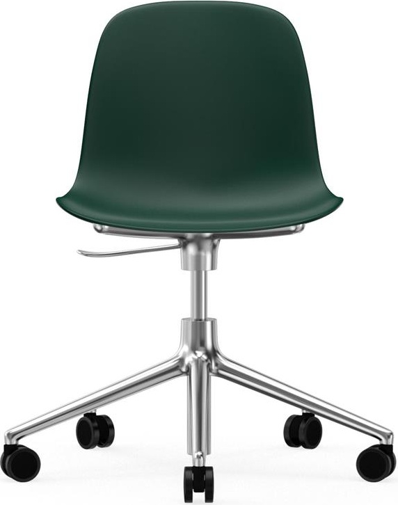 606044 Кресло Swivel 5W Gaslift Alu Green Normann Copenhagen Form - Вид №1
