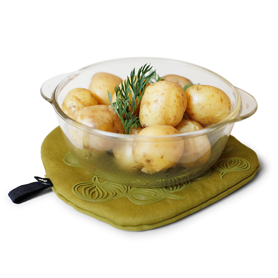 218203 Прихватка-подставка для горячего non-slip оливковая Bosign 