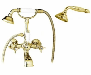 Смеситель для ванны с ручным душем, шлангом 150 см CEZARES LORD-VD-03/24-M