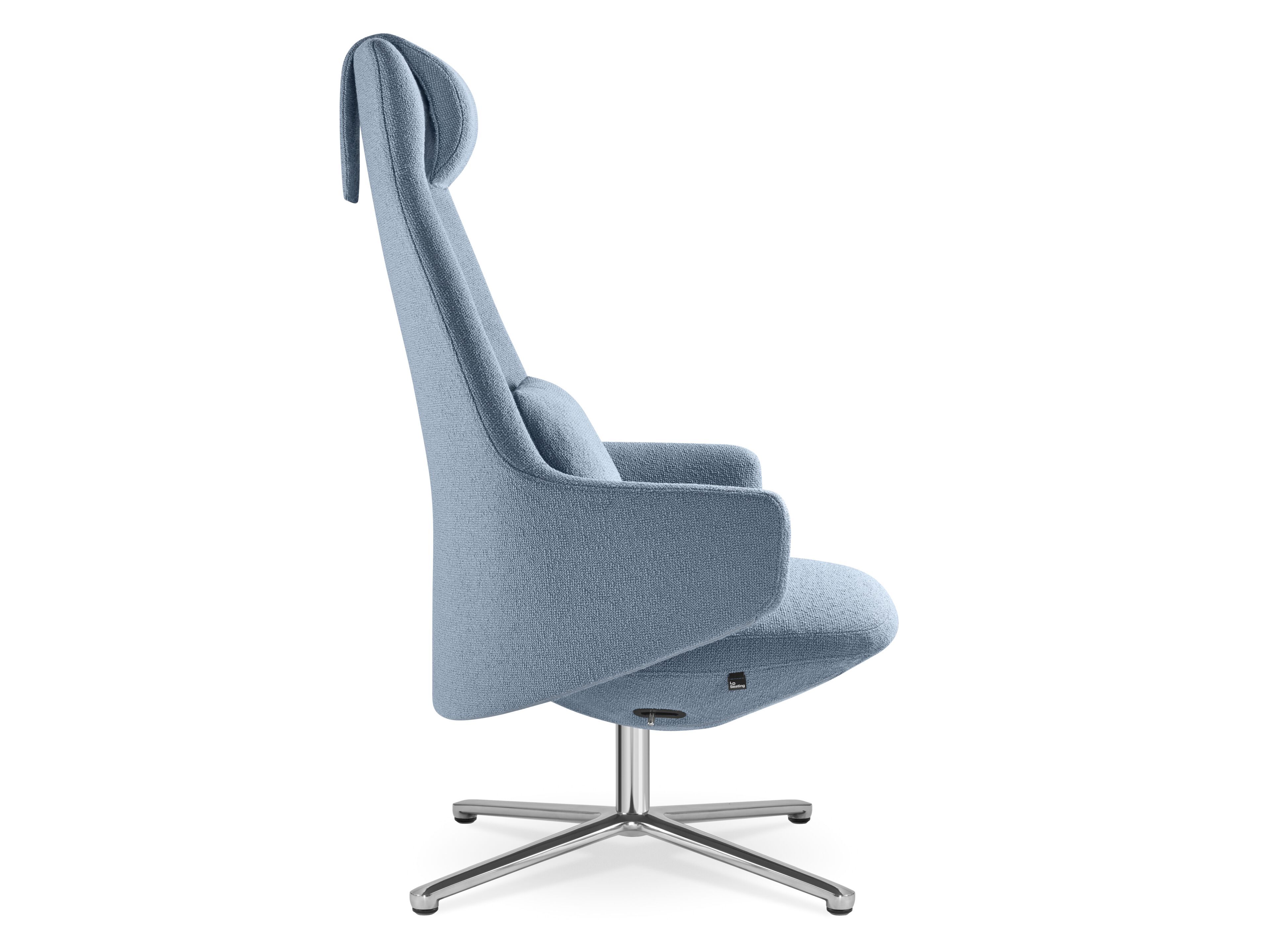 Вращающееся кресло с высокой спинкой LD Seating Melody Lounge ARCH-00139942