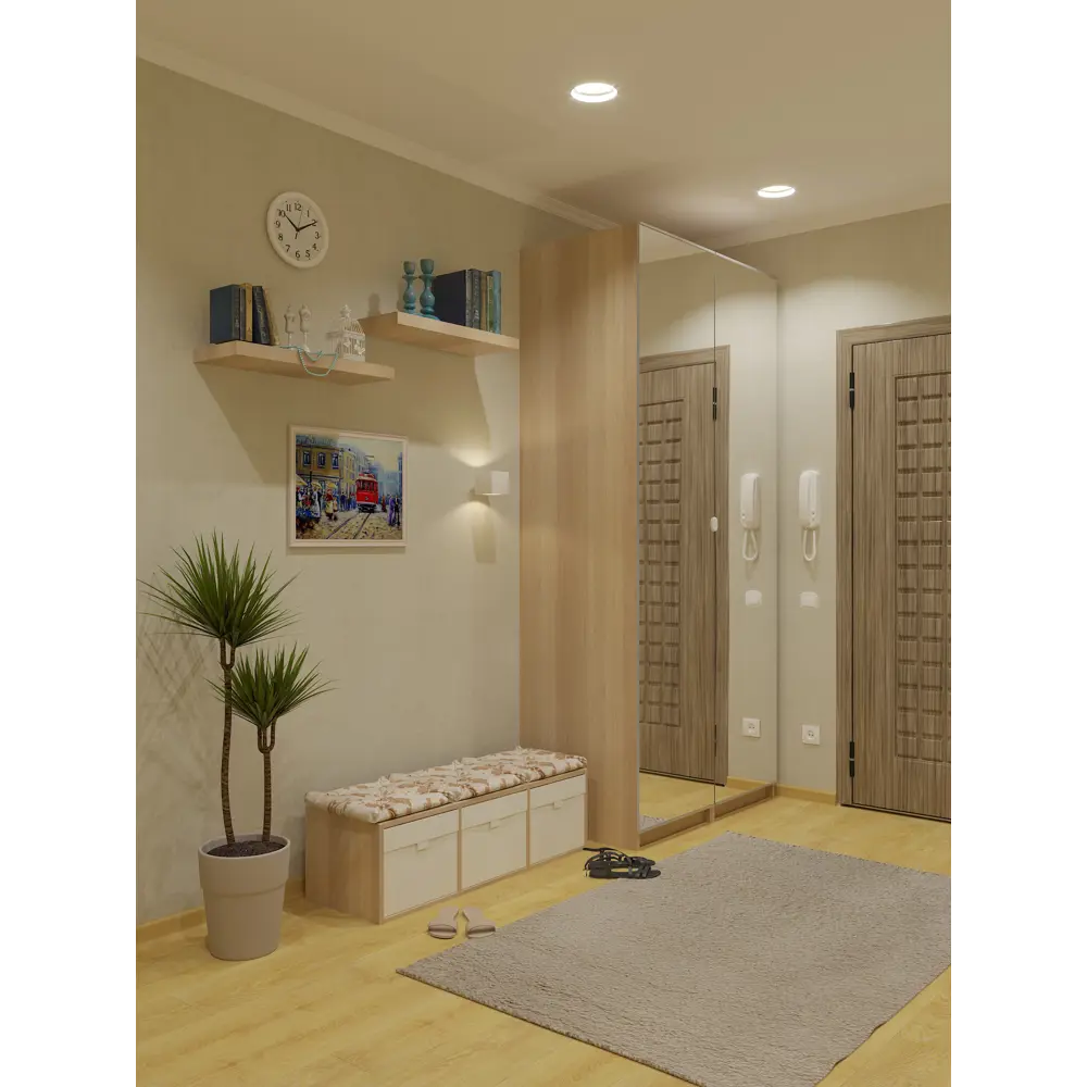 Короб Spaceo 31x31x31 см, 29.8 л, полиэстер, цвет бежевый 18002231 STLM-2024231 Santreyd  - Вид №7