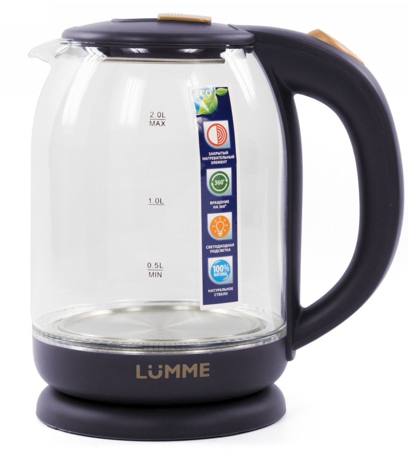 8145242 Электрочайник LUMME LU-142 фиолетовый STDN-0102518