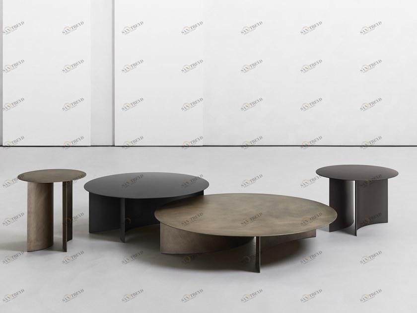 Flou Круглый журнальный столик из металла Pierre sun-id-1362542