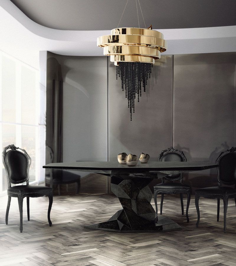 0-219 Обеденный стол из мрамора бонсай Boca Do Lobo  - Вид №8