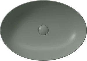 884204 Накладная раковина на столешницу  овальная GSI ceramica