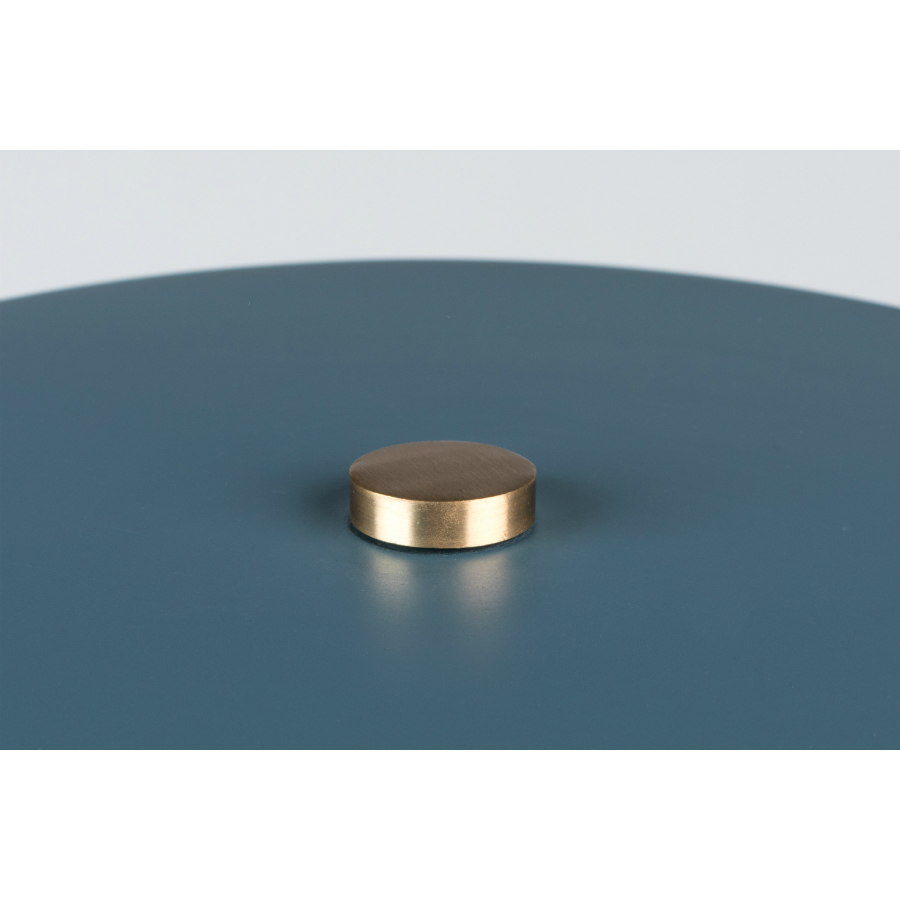 Лампа настольная Muras Tricolore, голубая White Label Living 5200073 - Вид №4