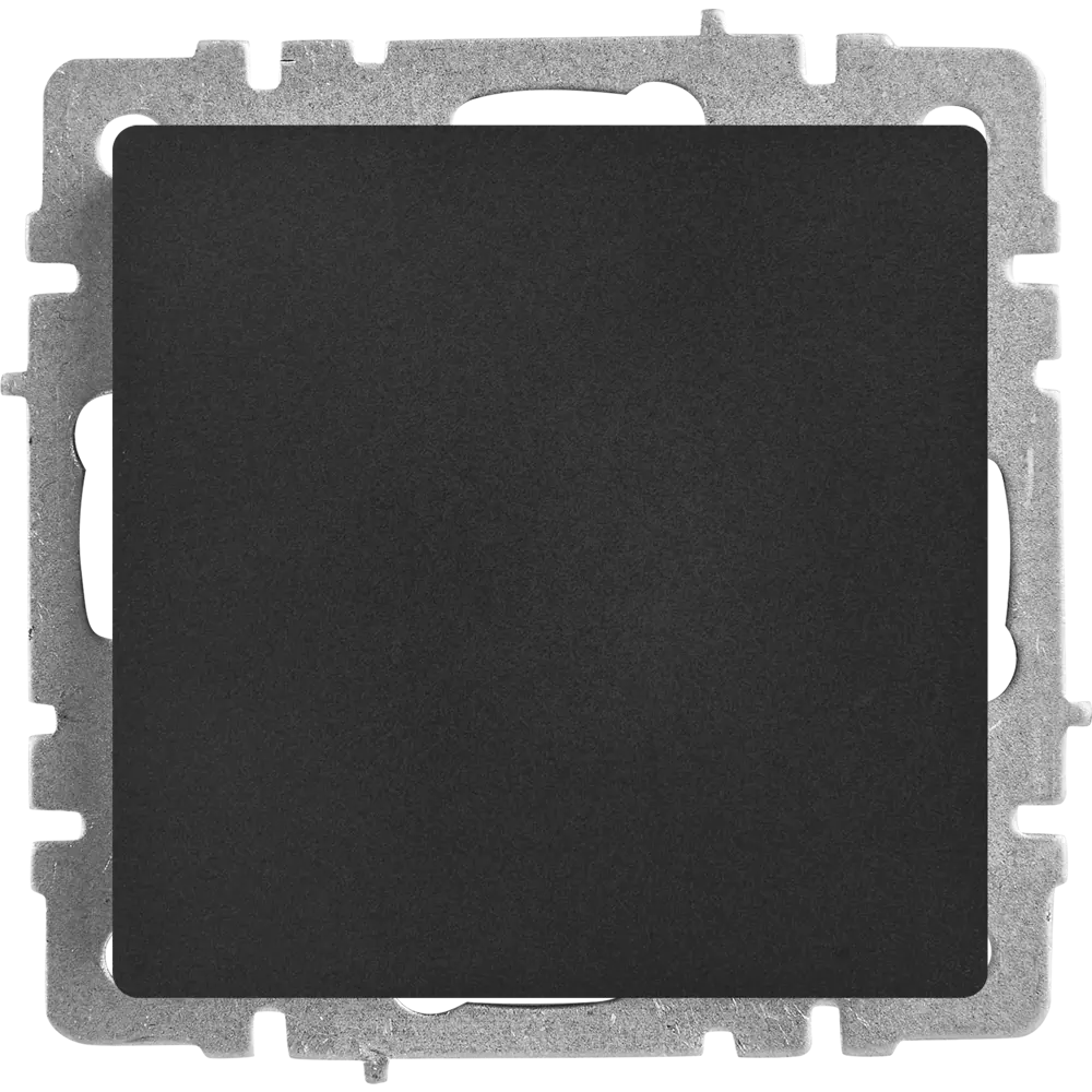 Выключатель IEK Brite одноклавишный матовый черный 87761720 STLM-1341472 - Вид №1