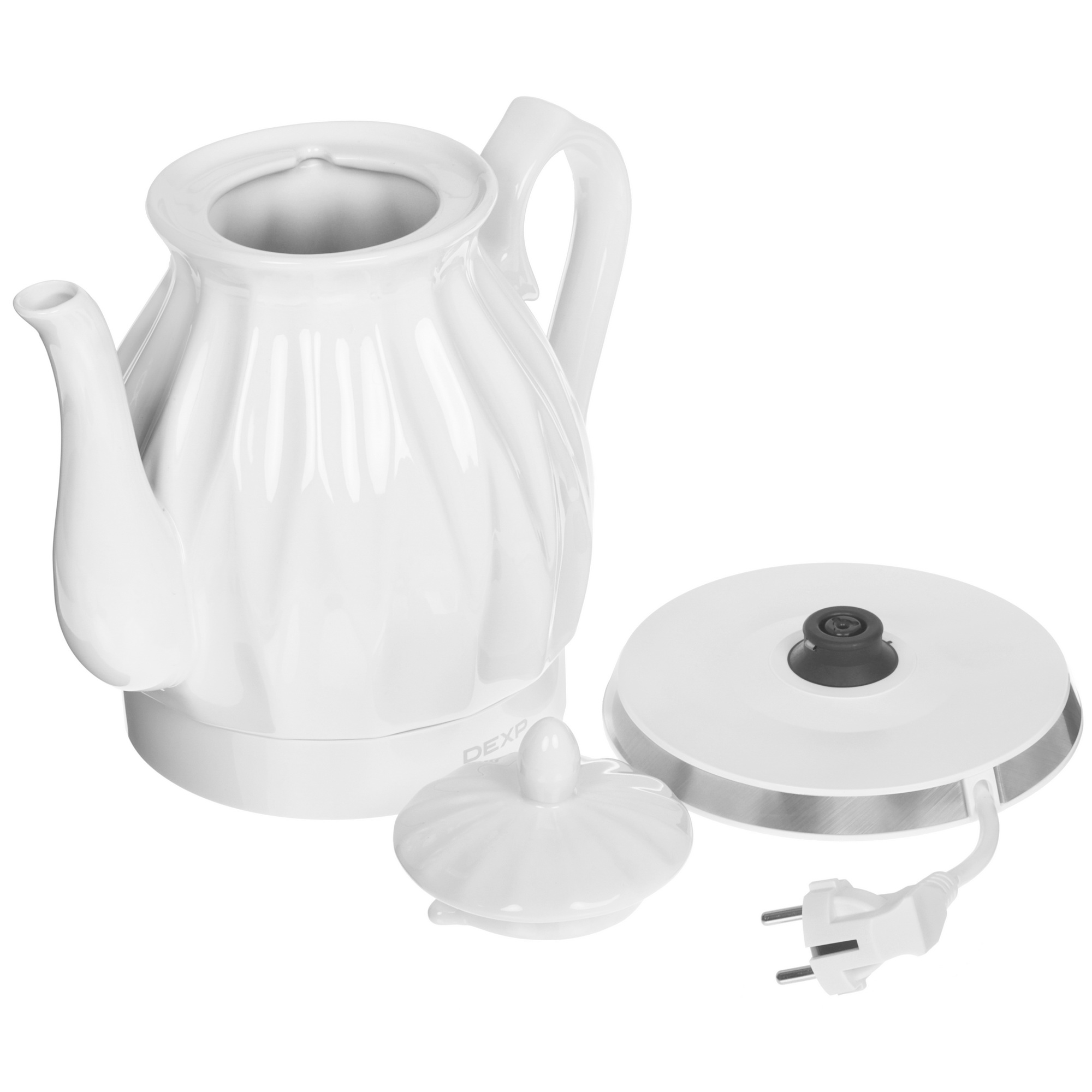 9105121 Электрочайник DEXP EK-15KW белый STDN-0025548 - Вид №4