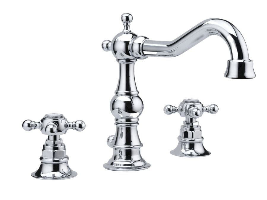 Смеситель для раковины с 3 отверстиями и автоматическим сливом Gaia Mobili Complements ARCH-00066913 - Вид №1