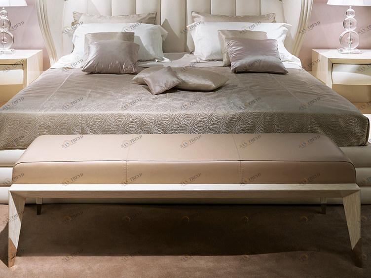 Turri Мягкая кожаная скамейка Orion sun-id-1424218