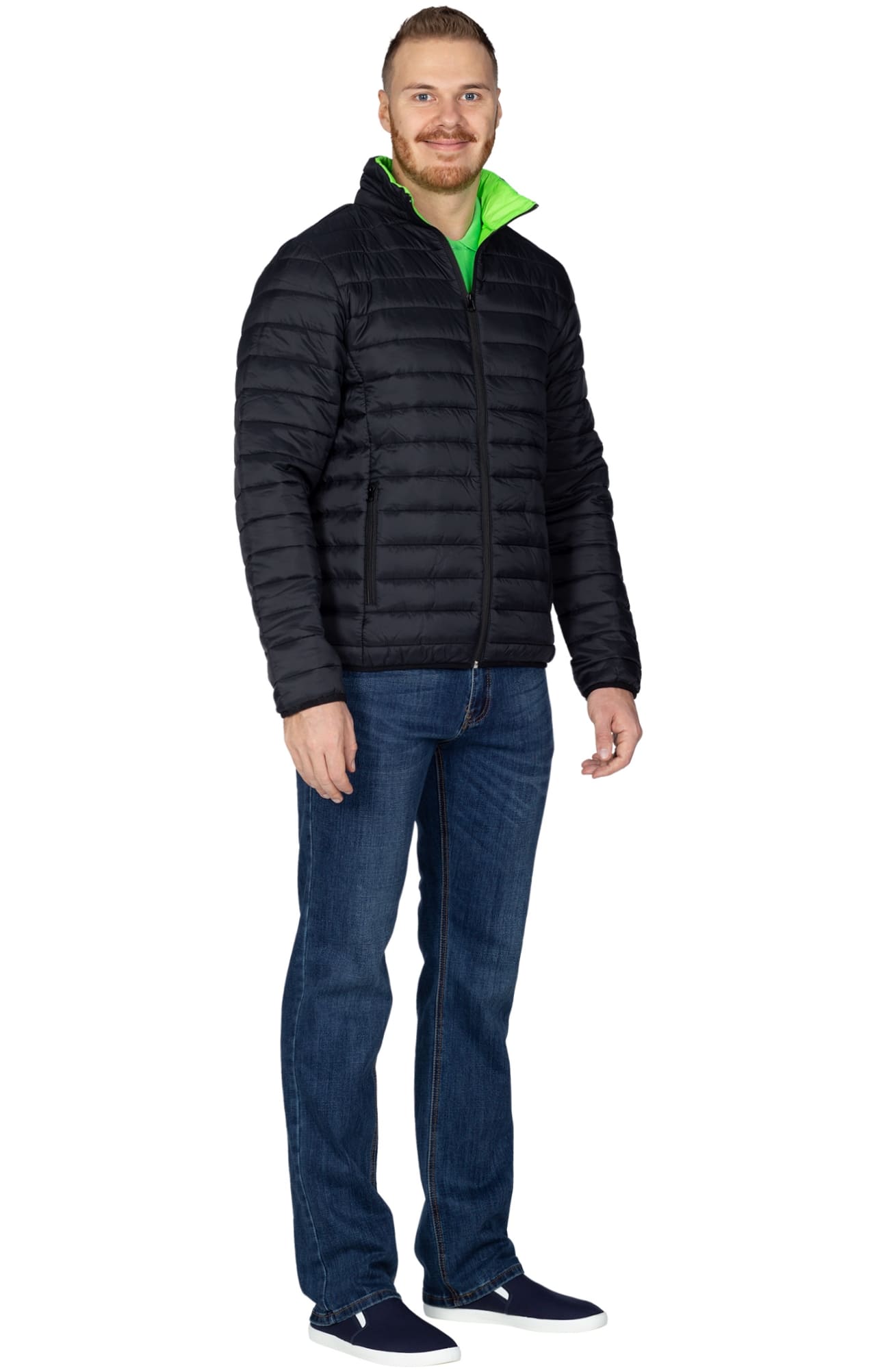 69607 Куртка стеганая  dark blue El-Risto  Зимняя спецодежда  размер S (88)  - Вид №3