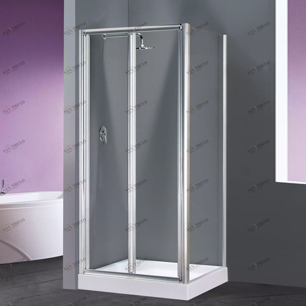 Душевой уголок 78x78 LUNES S+F Novellini LUNES с серебристым профилем LUNESS721BLUNESF721B