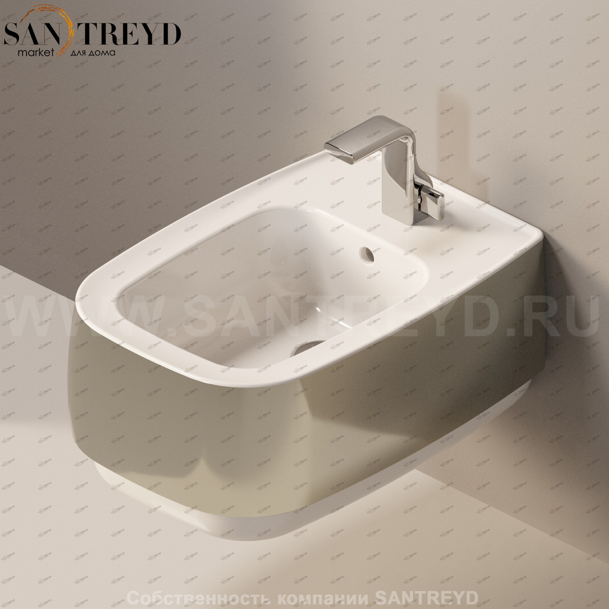 FG218CR Биде подвесное Flag Ceramica Flaminia