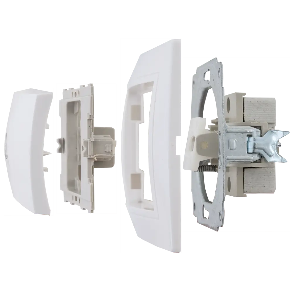 Кнопка звонка TDM ELECTRIC Таймыр - белая элегантность для вашего дома 85591339 STLM-0064424 - Вид №4