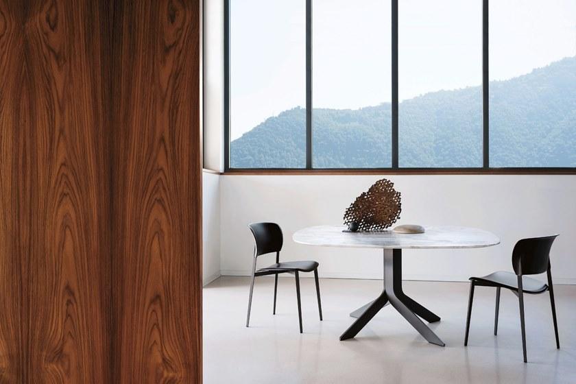 Desalto Квадратный мраморный стол с основанием 4 звезды sun-id-1394527 - Вид №5