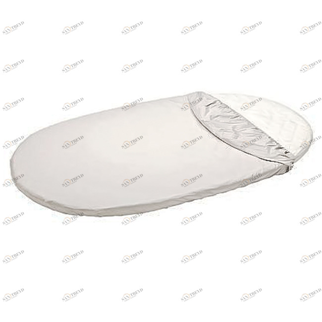 Наматрасник на резинке овальный для манежа PlayPen, 2 штуки COMFORTBABY PLAYPEN 351321 Белый Santreyd 