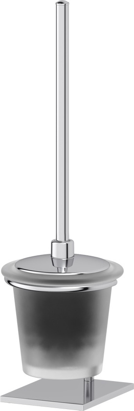 DOM 006 Держатель с туалетным ершом с крышкой напольный ELLUX Domino