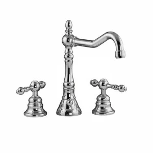 F5051 Смеситель на раковину на 3 отверстия с вращающимся изливом FIMA CARLO FRATTINI epoque