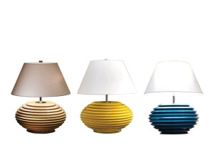 Деревянная настольная лампа