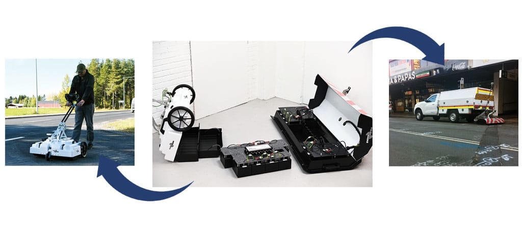 Radar multiarray 3D NOVATEST GPR RAPTOR ARCH-00043931 - Вид №5