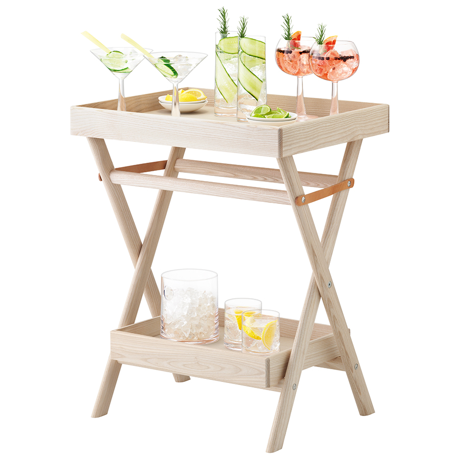 Набор для коктейлей большой с деревянной подставкой Gin LSA International G139300200 - Вид №2