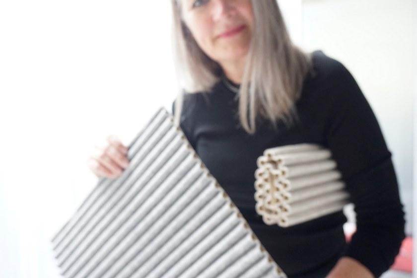 BUXKIN Акустическая стеновая ткань из шерстяного войлока Ribbed sun-id-1409701 - Вид №2