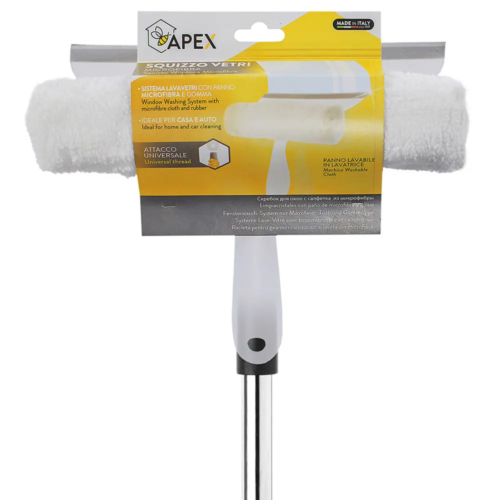 Скребок для окон APEX с телескопической ручкой и мягким валиком 82478640 STLM-0027889 - Вид №3