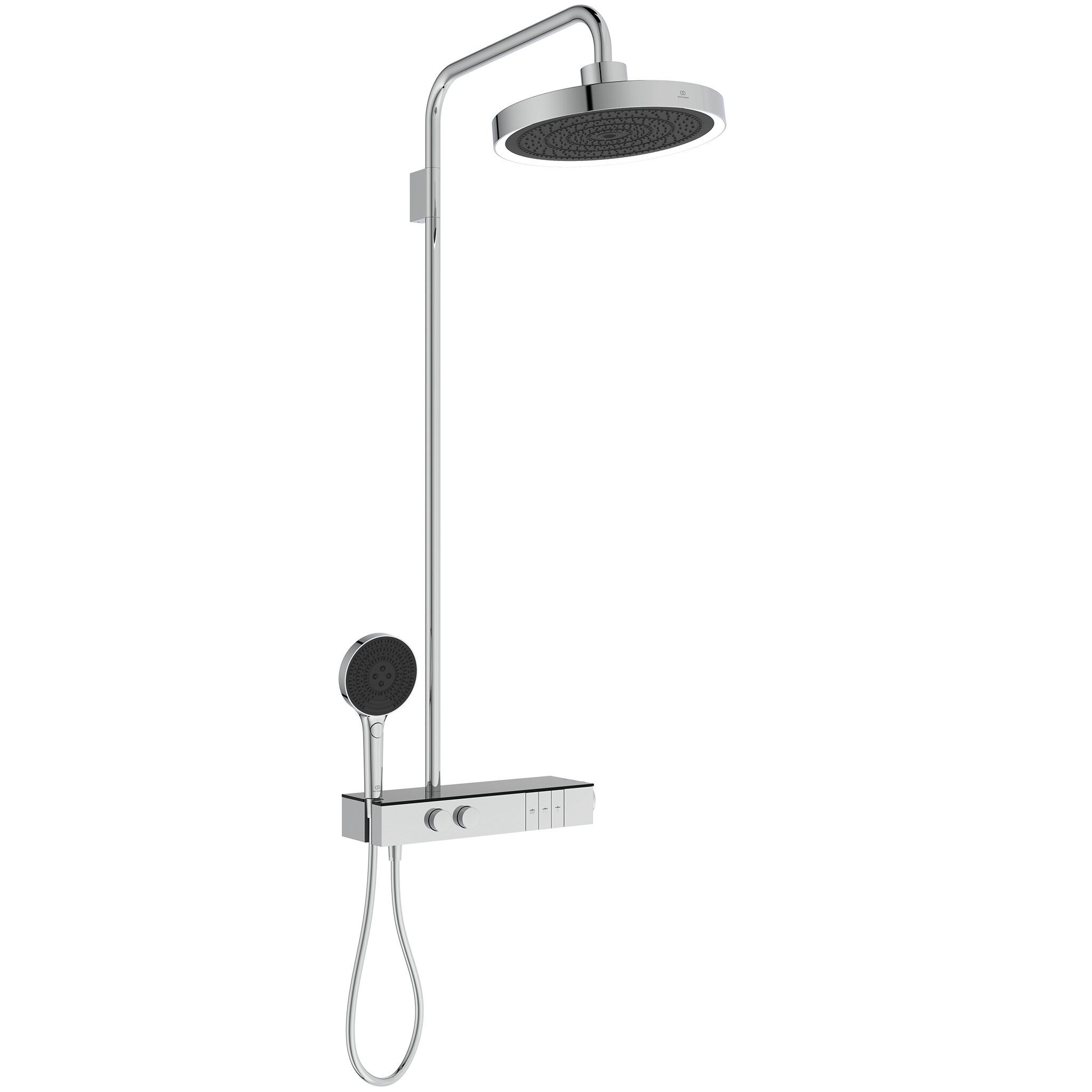 Термостатическая настенная душевая колонна с ручным душем Ideal Standard Ceratherm Solos ARCH-00049434 - Вид №7