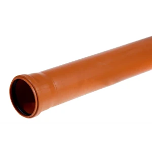 Труба канализационная наружная с раструбом 200x6.2x3000 мм полипропилен