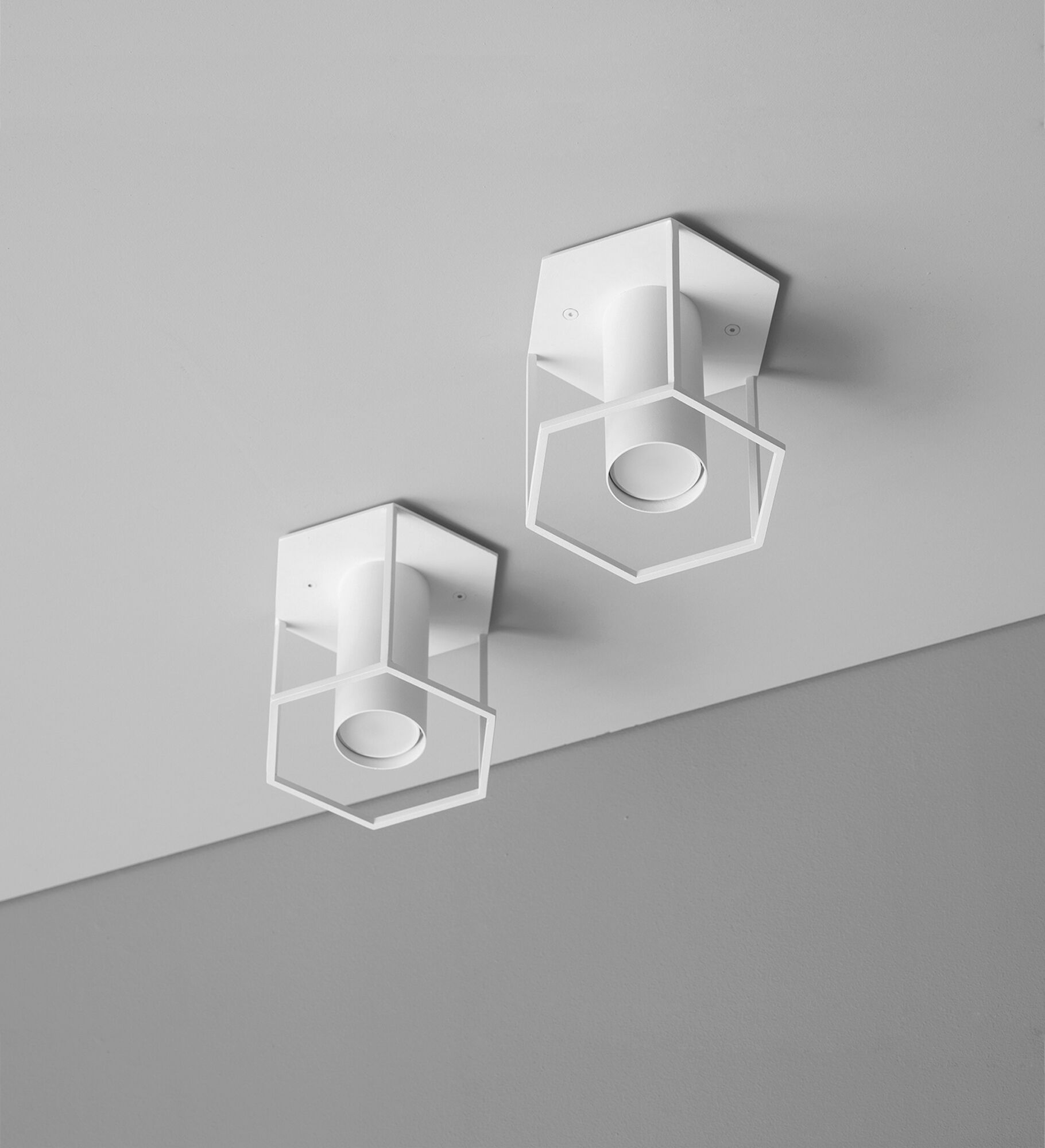 Потолок с порошковым покрытием стальной прожектор +kouple ARCHI HEX ARCH-00063241 - Вид №2