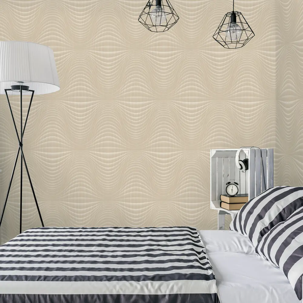 Обои флизелиновые Euro Decor Atmosphere бежевые 1.06 м 1139-02 82142265 STLM-2003718 - Вид №3